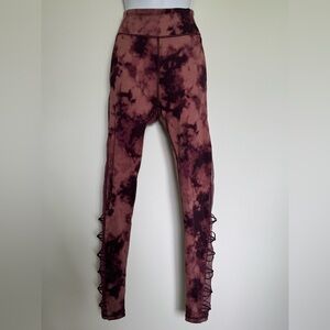 Victoria's Secret  Brown Leggings with Lace-Up Detail